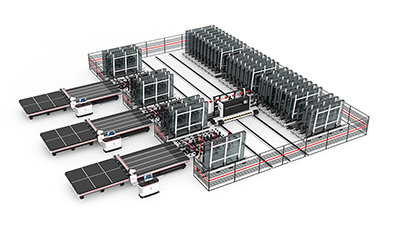 Raw Glass Dispatch System